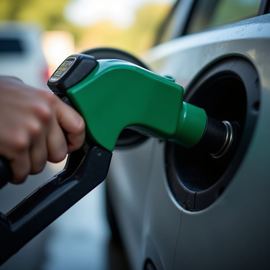 Surtidor de combustible premium